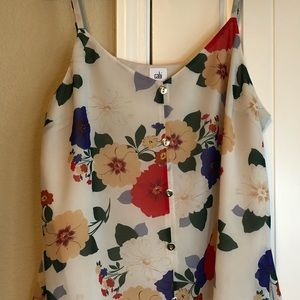 Cabi Victoria Cami floral XL